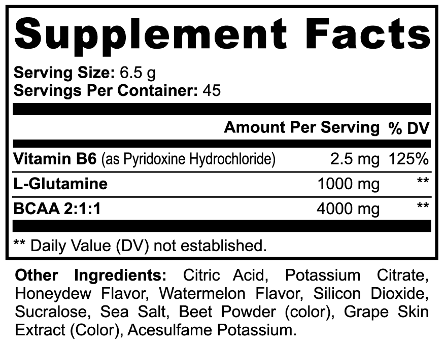 BCAA Post-Workout Powder